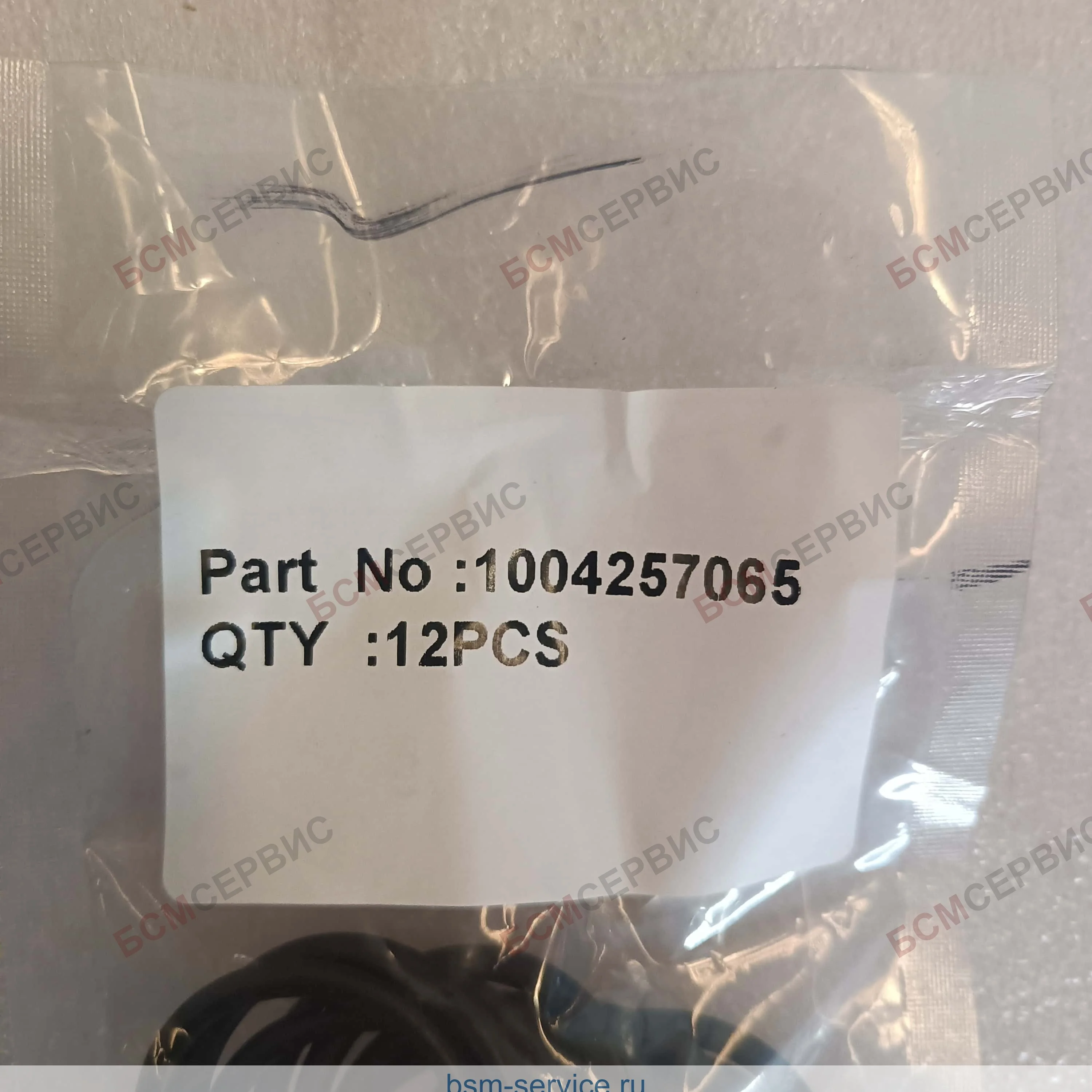 Кольцо уплотнительное Weichai 1004257065