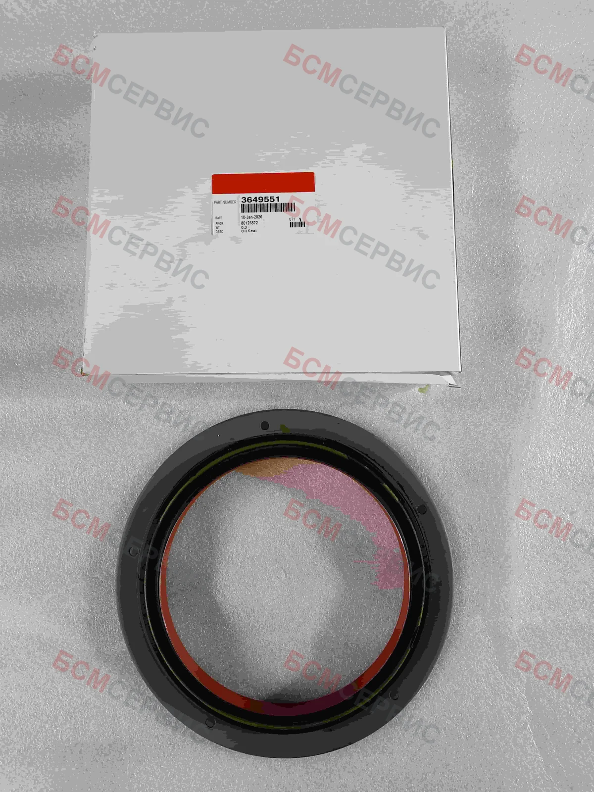 Сальник коленчатого вала передний Cummins QSK45, QSK60 3649551